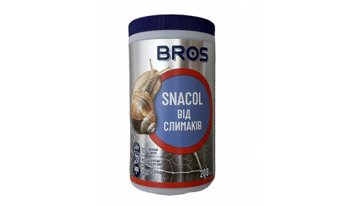 Лимацидное средство BROS Snacol от улиток 200г