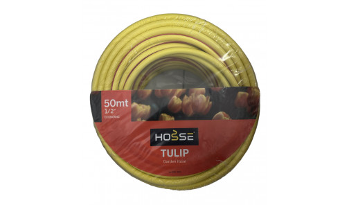 Поливальний шланг жовтий 50м 1/2 Tulip Hosse
