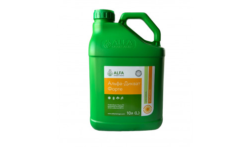 Десикант Альфа-Дикват Форте 10л Alfa Smart Agro