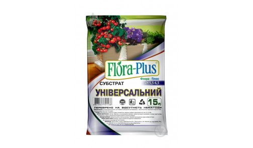 Субстрат універсальний 15л Flora plus