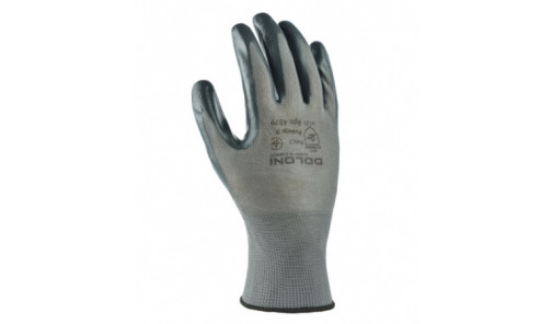 Перчатки D-Oil с нитриловым серым покрытием 4579