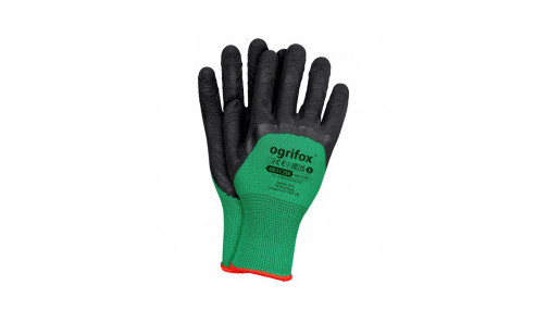 Перчатки Ogrifox OX-HALFOM зеленые