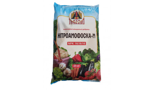Нітроамофоска - М (16:16:16) 25кг