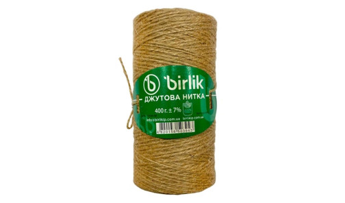 Шпагат джгутовий BIRLIK 0.4кг(50шт/міш)