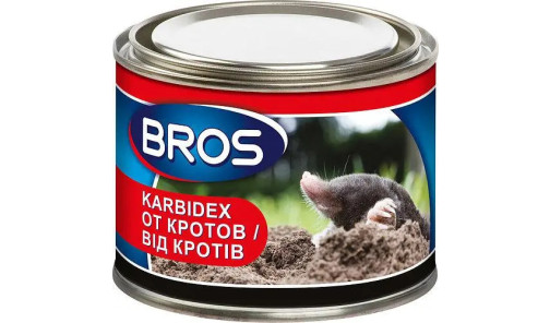 BROS Средство от кротов 500г Karbidex